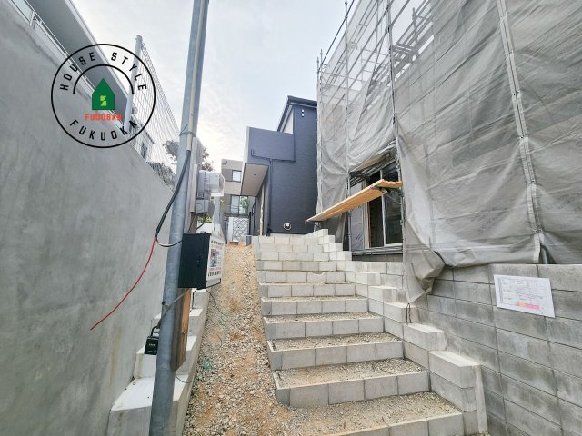 福岡市東区若宮4丁目第3-5棟（3号棟）の外観：施工例|デザイン性のある外観です。