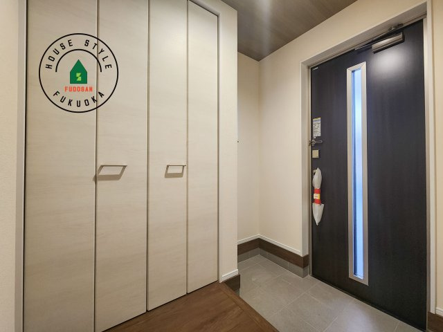 福岡市東区若宮4丁目第3-5棟（2号棟）の内観：施工例|二重ロックでしっかり防犯対策ができます。