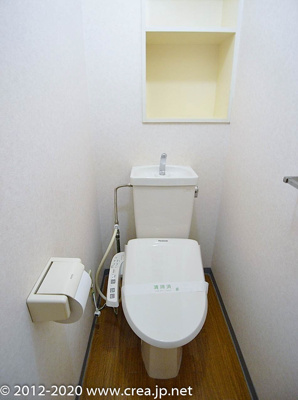 【トイレ】 | セジュール･ド･ミワ弐番館 | 落ち着いたトイレです