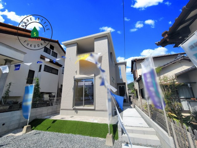 福岡市西区今津第1-1棟（1号棟）の外観|デザイン性のある外観です。