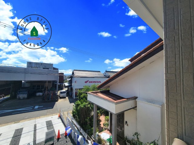 福岡市西区今津第1-1棟（1号棟）の展望|窓から緑が見える物件も魅力的です。