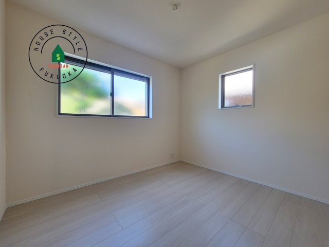 福岡市西区今津第1-1棟（1号棟）の和室|将来的に、琉球畳を引きまして和室風にすることも可能です。