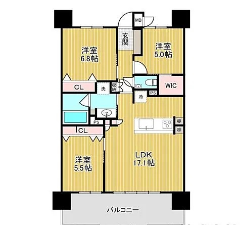 【間取り】 | グランドパレス大淀河畔