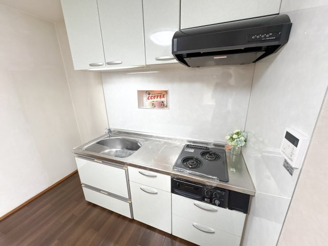 奈良市帝塚山貸家のキッチン