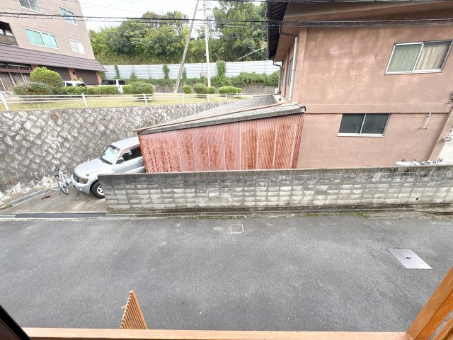 奈良市帝塚山貸家の展望