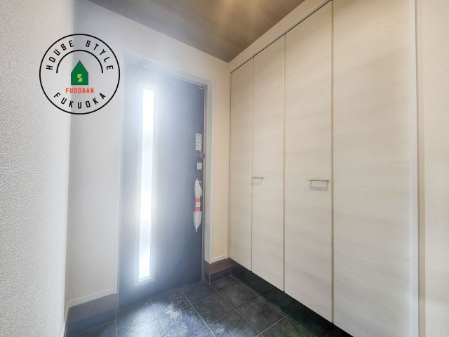 糟屋郡新宮町夜臼2丁目第1-4棟（4号棟）の防犯設備|二重ロックでしっかり防犯対策ができます。