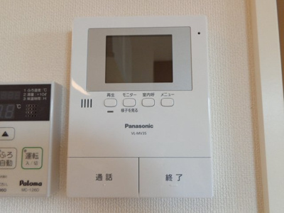 【セキュリティ】 | レーヴ | カメラ付インターホン（イメージ）