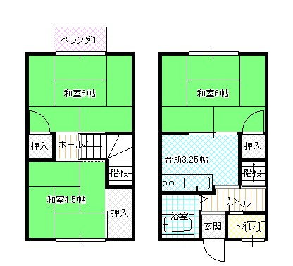【間取り】 | フラットカーサ柳井