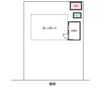 大西町渕田貸店舗・事務所の外観