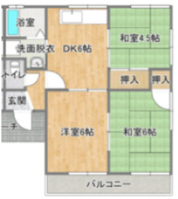 【間取り】 | サンパレス