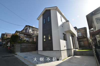 【外観】 | 綾瀬市寺尾釜田3丁目 新築戸建て 全1棟【仲介手数料無料】 | 建物完成しました！！内見可能です♪