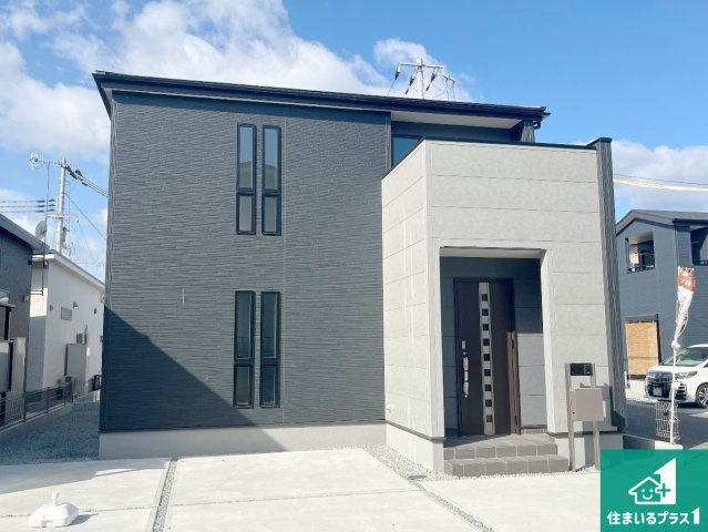 赤穂市加里屋　第3期　新築一戸建ての外観|安心の10年保証！外観を美しく保ち、雨水で汚れを落とします！気になることがありましたら、お気軽にお問い合わせください！