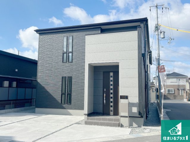 赤穂市加里屋　第3期　新築一戸建ての外観|お客様に長く安心して住んでいだだける事にこだわった家づくり！住んでからのアフターサービスにもしっかりと取り組んでいます！