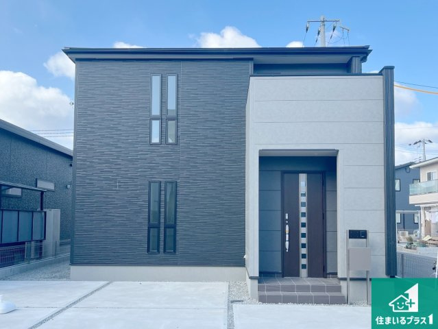 赤穂市加里屋　第3期　新築一戸建ての外観|お客様に長く安心して住んでいだだける事にこだわった家づくり！住んでからのアフターサービスにもしっかりと取り組んでいます！