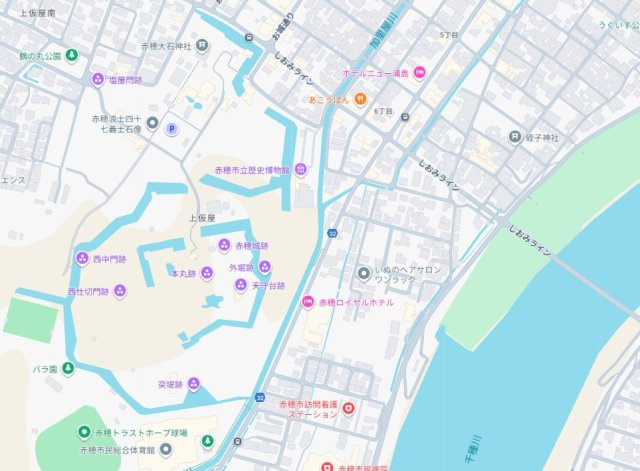 赤穂市加里屋　第3期　新築一戸建ての地図