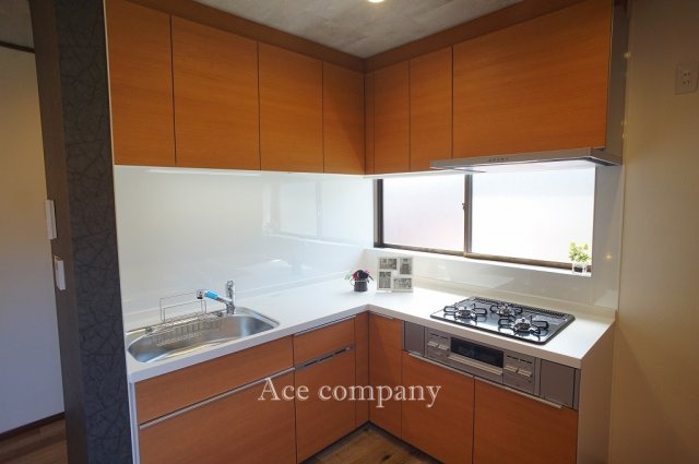 【キッチン】 | 東大阪市西岩田1丁目 | 食洗機付きのL型システムキッチン新調です☆3口ガスコンロ☆