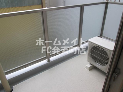 【バルコニー】 | エステムコート難波WEST-SIDEⅡベイフレックス | バルコニーです