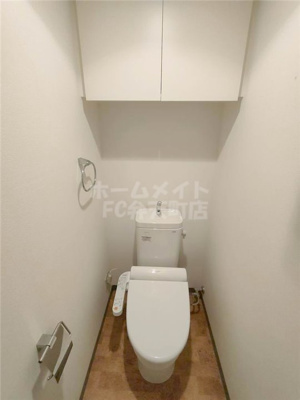 【トイレ】 | エステムコート難波WEST-SIDEⅡベイフレックス | 清潔感のあるトイレです