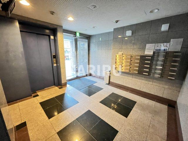 シェルマンド毛馬のエントランス|清潔なエントランスです