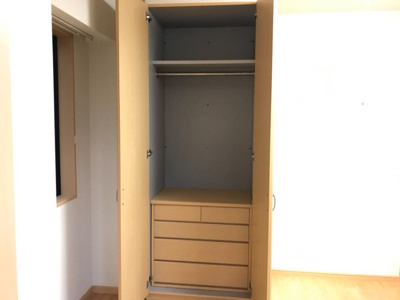 【収納】 | パピエ | ハンガーラック付きで楽々収納