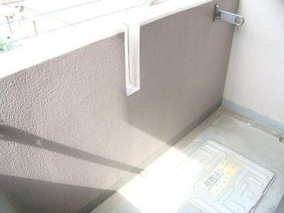 【バルコニー】 | パピエ | 物干しスペース付きのベランダ