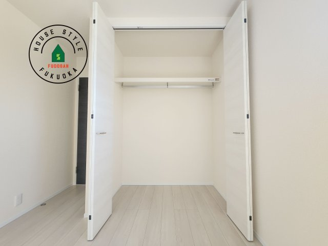 小郡市寺福童第2-2棟（1号棟）の収納|収納には困りません。