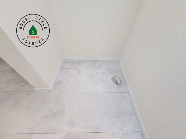 小郡市寺福童第2-2棟（1号棟）のランドリースペース|ランドリースペースとなります。広々して有効的にご使用できます。 