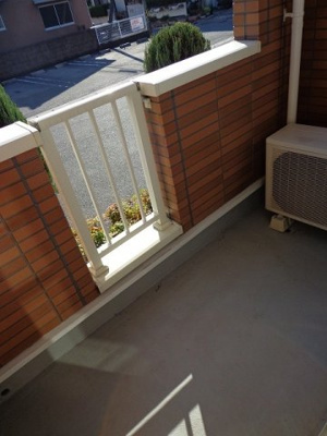 【バルコニー】 | サンセールＡ | 落ち着いた時間を過ごせるバルコニーです