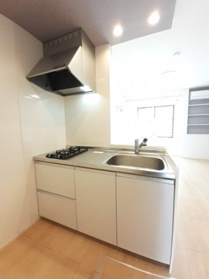 【キッチン】 | フォルシュ　ムジカ | コンパクトなキッチンで掃除もラクラク