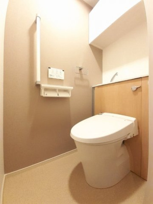 【トイレ】 | ウェルスフォンテ櫛ケ浜Ａ | トイレもきれいです