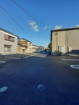 【駐車場】 | ウェルスフォンテ櫛ケ浜Ａ | 駐車スペースもあります