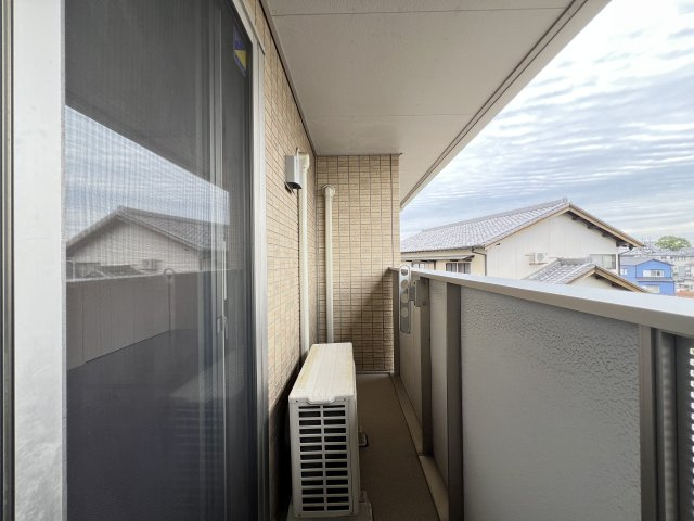 プラザセレステAのバルコニー