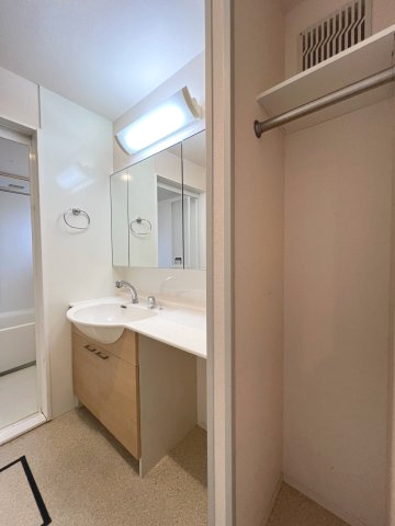 プラザセレステAの洗面所