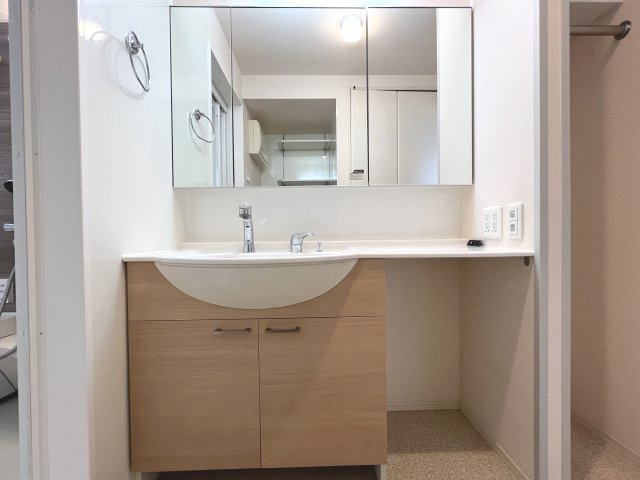 プラザセレステAの洗面所