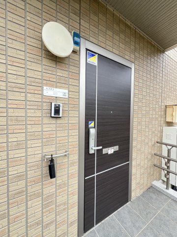 プラザセレステAのエントランス