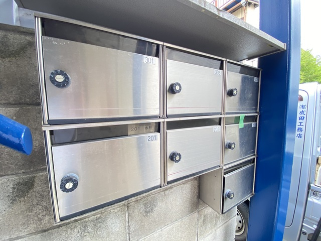 ウッドハウス森田のその他共用部分|集合ポストです。