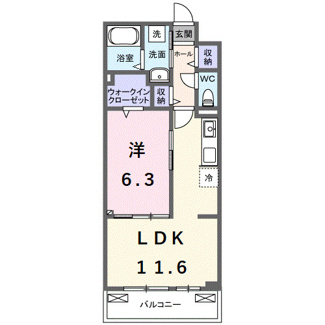 【間取り】 | ベル　ハイネス