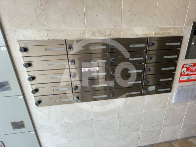 ハウスアイ杭全のその他共用部分|ハウスアイ杭全　メールボックス