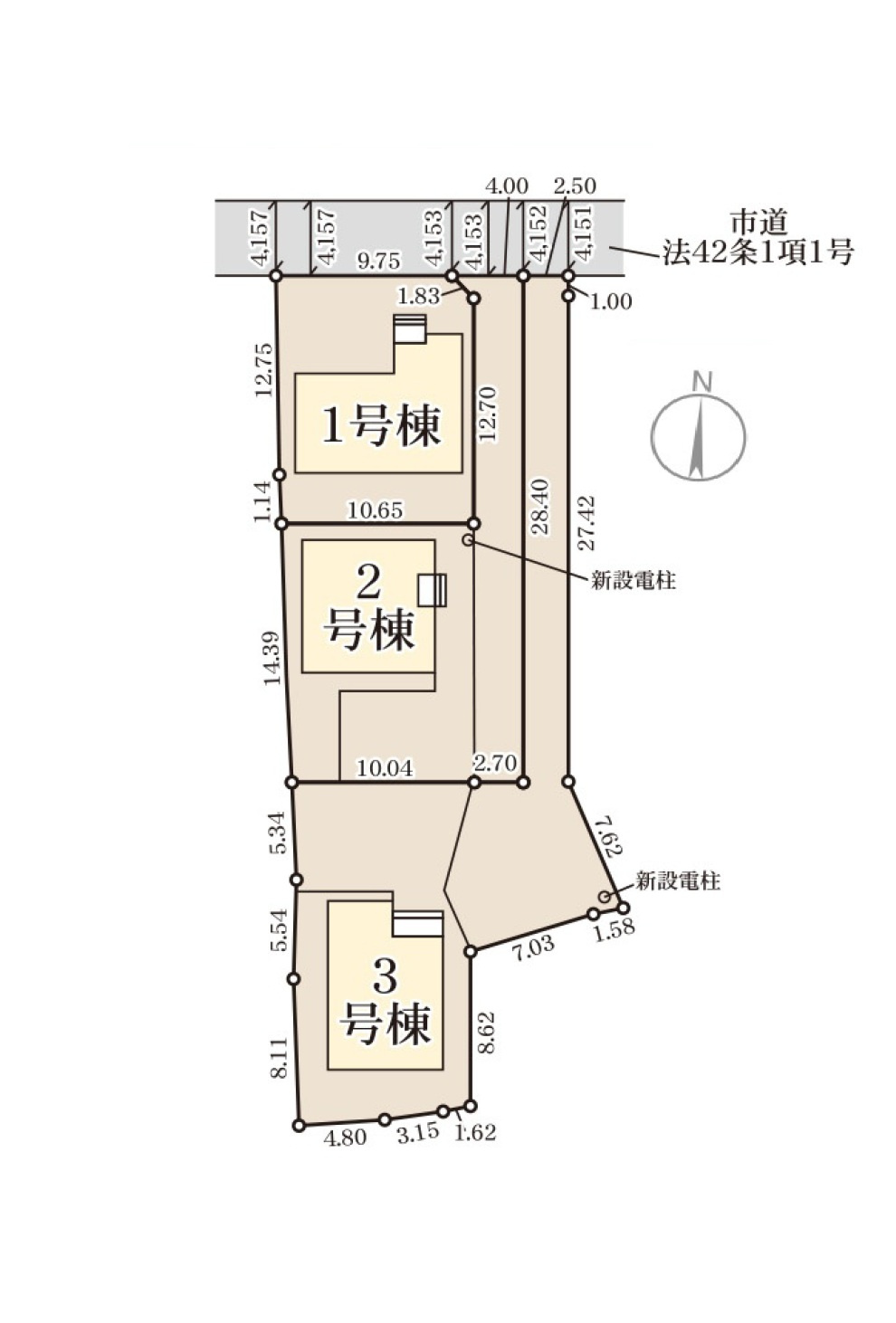 小郡市寺福童第1-3棟（2号棟）の内観：施工例|明るく開放的なリビングダイニングは豊かな陽光が注ぎ込み、やすらぎの空間を演出してくれます。ご家族で楽しいひとときをお過ごし下さい。※家具はCGを合成したものです。