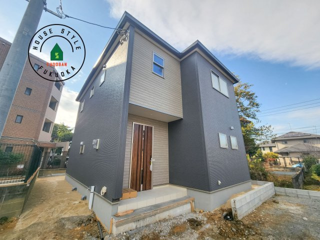 小郡市寺福童第1-3棟（3号棟）の外観：施工例|デザイン性のある外観です。