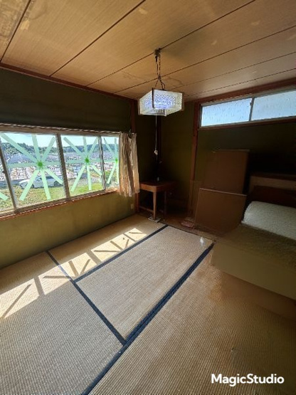 【和室】 | 山鹿市城 | ☆2面採光で明るい・2階4.5帖の和室・押入付き！☆