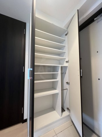 エステムコート難波WEST-SIDEⅡベイフレックス　波除小学校区の収納|エステムコート難波WEST-SIDEⅡベイフレックス　シューズボックス