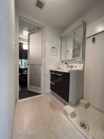 エステムコート難波WEST-SIDEⅡベイフレックス　波除小学校区の洗面所|エステムコート難波WEST-SIDEⅡベイフレックス　洗面脱衣所