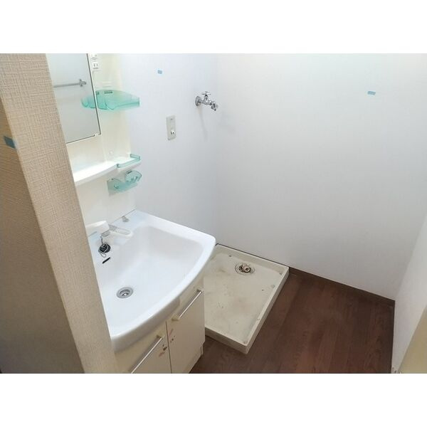 アイボリーハウス西館の洗面所