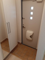 ゆったりとした玄関です