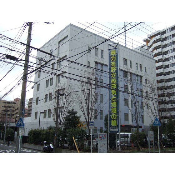 警察署・交番「川崎警察署まで511ｍ」川崎警察署