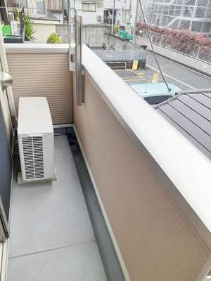 【バルコニー】 | YNハイムⅡ | 日当たりのよいバルコニー
