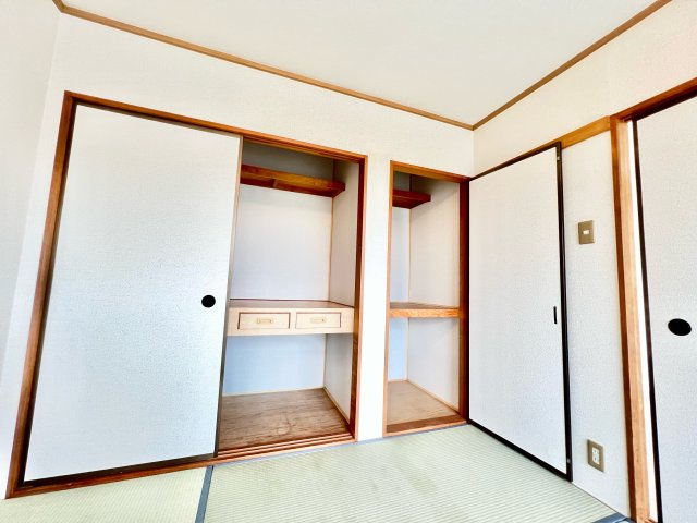 ヴィラモデルナBの収納|※別部屋参考写真