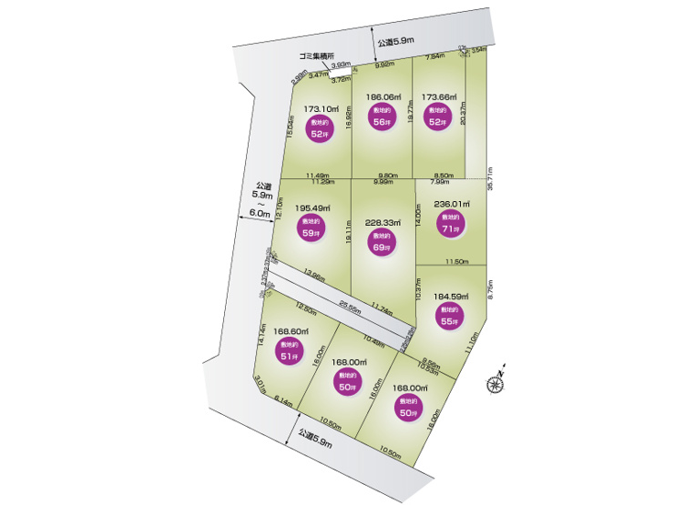 【全体区画図】