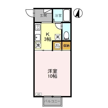 クリア上越の間取り